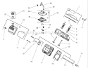 Head / Valve / Breather Assembly Diagram and Parts List for 73561 250000001-250999999 - 2005 Toro Lawn Tractor