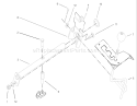 Hi-Lo Shift Assembly Diagram and Parts List for 73542 230000001-230999999 - 2003 Toro Lawn Tractor