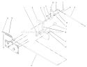 Parking Brake Lower Assembly Diagram and Parts List for 73542 230000001-230999999 - 2003 Toro Lawn Tractor