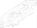 Smart Turn Rear Assembly Diagram and Parts List for 73561 250000001-250999999 - 2005 Toro Lawn Tractor