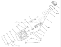 Dash Assembly Diagram and Parts List for 73542 230000001-230999999 - 2003 Toro Lawn Tractor