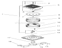 Group 10-Air Intake Diagram and Parts List for 73561 000000001-000999999 - 2000 Toro Lawn Tractor