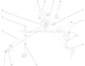 Hi-Lo Shift Assembly Diagram and Parts List for 73561 000000001-000999999 - 2000 Toro Lawn Tractor
