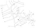 Upper Hydro Lift Assembly Diagram and Parts List for 73561 000000001-000999999 - 2000 Toro Lawn Tractor