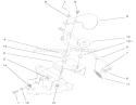 Page D Diagram and Parts List for 73471 200000001-200999999 - 2000 Toro Lawn Tractor