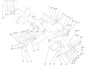 Page B Diagram and Parts List for 73471 210000001-210999999 - 2001 Toro Lawn Tractor