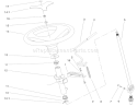 Page AR Diagram and Parts List for 73471 210000001-210999999 - 2001 Toro Lawn Tractor