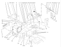 Steering Tower and Fuel Tank Diagram and Parts List for 73570 230000001-230999999 - 2003 Toro Lawn Tractor