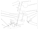 Cruise Control Assembly Diagram and Parts List for 73570 230000001-230999999 - 2003 Toro Lawn Tractor
