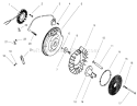 Page R Diagram and Parts List for 73542 9900001-9999999 - 1999 Toro Lawn Tractor