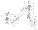 Page U Diagram and Parts List for 73542 9900001-9999999 - 1999 Toro Lawn Tractor