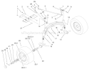 Page AH Diagram and Parts List for 73542 9900001-9999999 - 1999 Toro Lawn Tractor