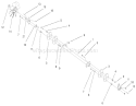 Page F Diagram and Parts List for 73542 9900001-9999999 - 1999 Toro Lawn Tractor