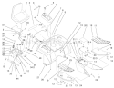 Part Location Diagram of 98-5025 Toro Tunnel Asm