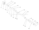 Drive Shaft Assembly Diagram and Parts List for 73547 200000242-200999999 - 2000 Toro Lawn Tractor