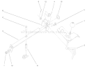 Hi-Lo Shift Assembly Diagram and Parts List for 73547 200000242-200999999 - 2000 Toro Lawn Tractor