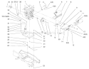 Liquid Cooled Gas Engine Assembly Diagram and Parts List for 73547 200000242-200999999 - 2000 Toro Lawn Tractor