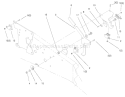 Upper Parking Brake Assembly Diagram and Parts List for 73547 200000242-200999999 - 2000 Toro Lawn Tractor