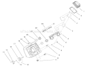 Dash Assembly Diagram and Parts List for 73547 200000242-200999999 - 2000 Toro Lawn Tractor