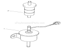 Fuel Pump & Filter Assembly Diagram and Parts List for 73580 210000001-210999999 - 2001 Toro Lawn Tractor
