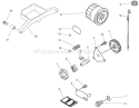 Oil Pump & Filter Assembly Diagram and Parts List for 73580 210000001-210999999 - 2001 Toro Lawn Tractor