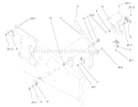 Parking Brake Upper Assembly Diagram and Parts List for 73580 210000001-210999999 - 2001 Toro Lawn Tractor