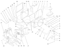 Part Location Diagram of 99-8052 Toro Baffle-Tower Assembly