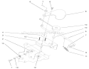 Cruise Control Assembly Diagram and Parts List for 73580 9900001-9999999 - 1999 Toro Lawn Tractor