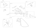 Page O Diagram and Parts List for 73552 200000001-200999999 - 2000 Toro Lawn Tractor