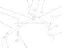 Hi-Lo Shift Assembly Diagram and Parts List for 73552 200000001-200999999 - 2000 Toro Lawn Tractor