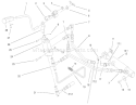 Hydro Lift Upper Assembly Diagram and Parts List for 73552 200000001-200999999 - 2000 Toro Lawn Tractor