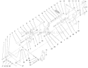 Smart Turn Rear Assembly Diagram and Parts List for 73552 200000001-200999999 - 2000 Toro Lawn Tractor