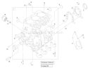 Engine Assembly Diagram and Parts List for 73552 200000001-200999999 - 2000 Toro Lawn Tractor