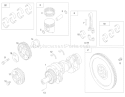Page H Diagram and Parts List for 73552 200000001-200999999 - 2000 Toro Lawn Tractor