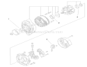 Page T Diagram and Parts List for 73590 210000001-210999999 - 2001 Toro Lawn Tractor