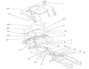 Fender & Fuel System Assembly Diagram and Parts List for 73590 210000001-210999999 - 2001 Toro Lawn Tractor