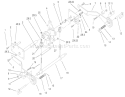 Hydro Lift Lower Assembly Diagram and Parts List for 73590 210000001-210999999 - 2001 Toro Lawn Tractor