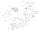 Page AH Diagram and Parts List for 73590 210000001-210999999 - 2001 Toro Lawn Tractor