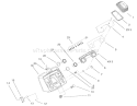 Dash Assembly Diagram and Parts List for 73590 210000001-210999999 - 2001 Toro Lawn Tractor