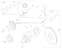 Page H Diagram and Parts List for 73590 210000001-210999999 - 2001 Toro Lawn Tractor