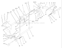 Hydro Lift Lower Assembly Diagram and Parts List for 73590 230000001-230999999 - 2003 Toro Lawn Tractor