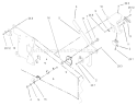 Parking Brake Upper Assembly Diagram and Parts List for 73590 230000001-230999999 - 2003 Toro Lawn Tractor