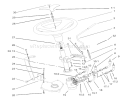 Power Steering & Tilt Assembly Diagram and Parts List for 73590 230000001-230999999 - 2003 Toro Lawn Tractor