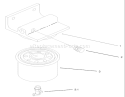 Separator-Filter / Water Diagram and Parts List for 73590 230000001-230999999 - 2003 Toro Lawn Tractor