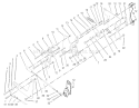 Smart Turn Rear Assembly Diagram and Parts List for 73590 230000001-230999999 - 2003 Toro Lawn Tractor