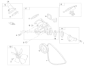 Page O Diagram and Parts List for 73590 9900001-9999999 - 1999 Toro Lawn Tractor