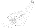 Dash Assembly Diagram and Parts List for 73552 9900001-9999999 - 1999 Toro Lawn Tractor