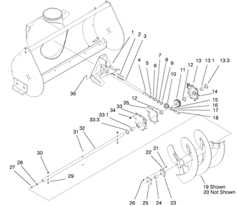 Part Location Diagram of 57-3370-01 Toro DISCONTINUED