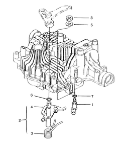 N-Centering Tuff Torq Transmission K61 (Toro) Diagram and Parts List for 72084 6900001 - 6999999 Toro Lawn Tractor