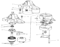 Starter Assembly Diagram and Parts List for 74041 39000001-39999999 - 1993 Toro Lawn Tractor